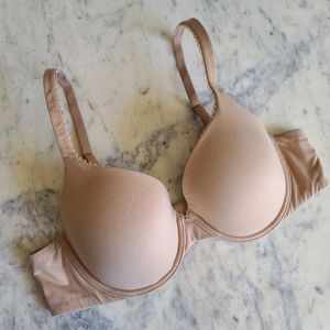 Victoria's Secret Body by Victoria Lined Perfect Coverage Bra Tan 36C